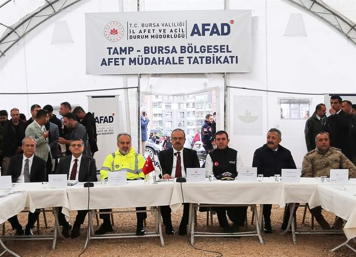 BURSA BÖLGESEL TAMP TATBİKATI BAŞLADI