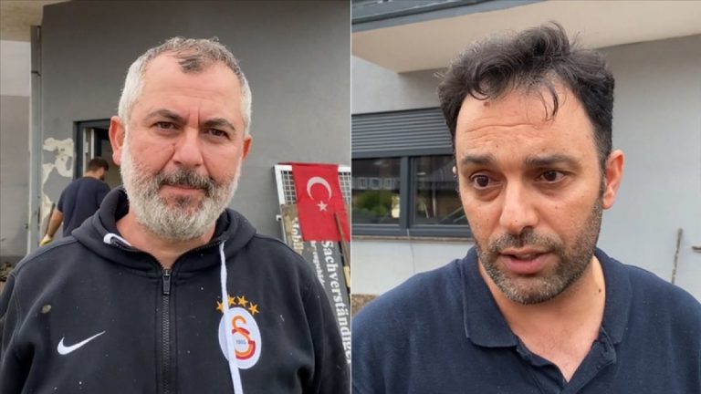 Almanya’da selden etkilenen Türkler: Dua etmekten diğer dermanımız yoktu