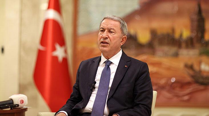 Milli Savunma Bakanı Akar, Azerbaycan Savunma Bakanı Hasanov ile görüştü