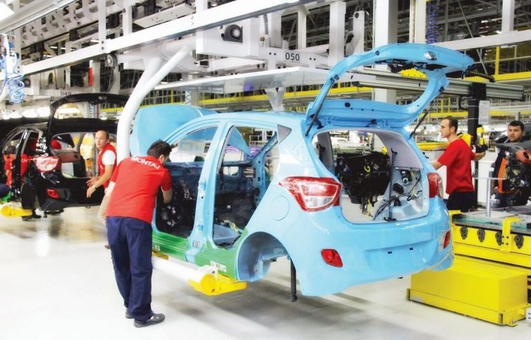 Otomotiv üretimi yükselişte