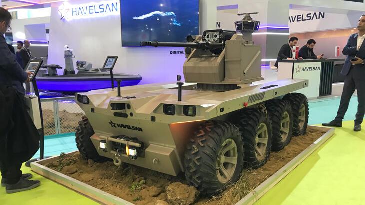 Ağır sınıf insansız kara aracı KAPGAN ilk kez görüldü