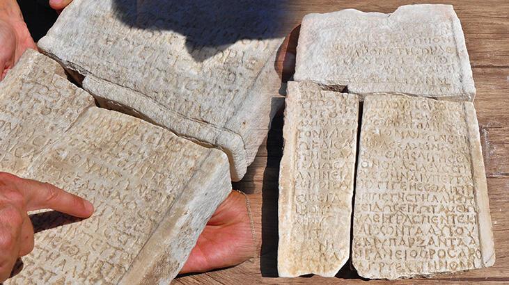Aigai Antik Kenti’nde bulundu! 1800 yıllık yazıtın sırrı ortaya çıktı