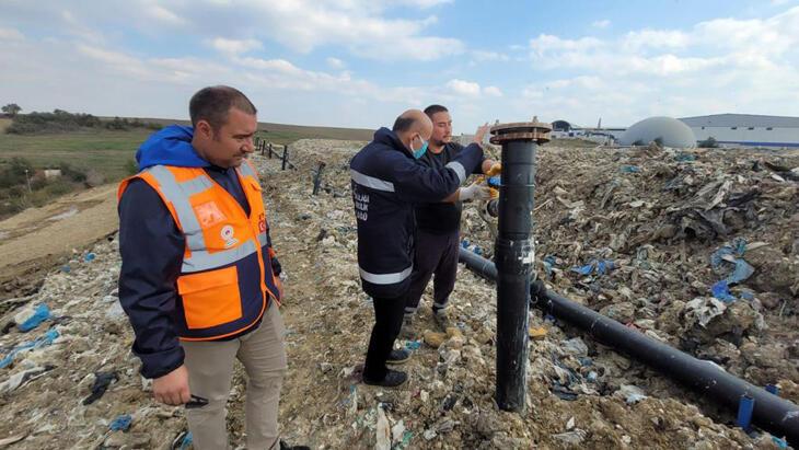 Edirne’de dereyi kirleten katı atık depolama tesisine ceza kesildi