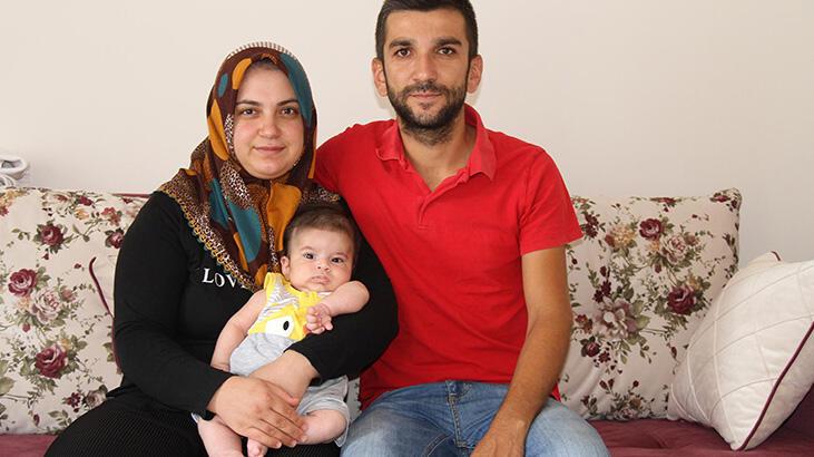 SMA hastası 2,5 aylık Mehmet Ali’nin umudu gen tedavisi
