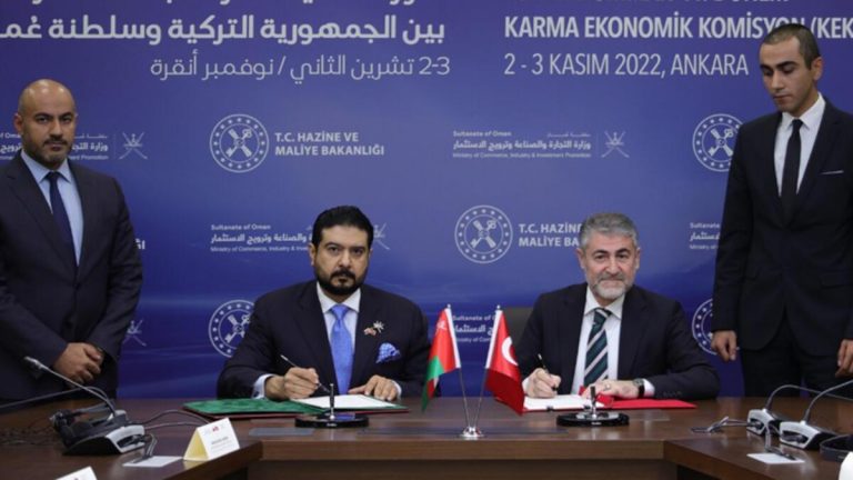 Bakan Nebati liderliğinde Türkiye-Umman Karma Ekonomik Komisyon toplantı