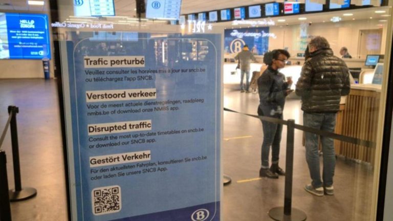 Belçika’da demiryolu çalışanları 3 günlük grev başlattı