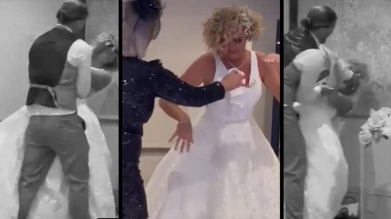 Damat düğünün ortasında herkesi şoke etti! Sosyal medyanın konuştuğu şaka…