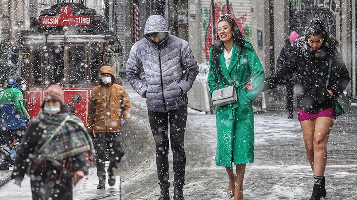 Meteoroloji tarih verdi! Yeni yıldan önce İstanbul’a kar geliyor