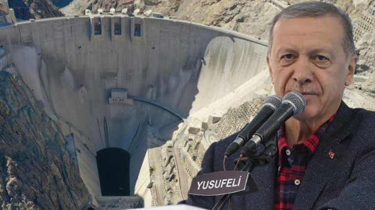 Türkiye’de ilk, dünyada 5. sırada! Cumhurbaşkanı Erdoğan, yeni barajın enerji üretim kapasitesini Togg üzerinden anlattı