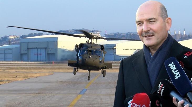 Bakan Soylu T70’in ilk uçuşunu izledi! ‘Türkiye’nin savunma sanayisinde geldiği noktayı ifade ediyor’