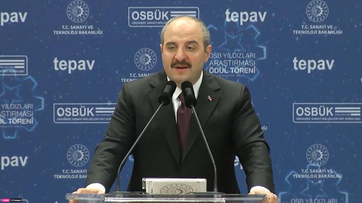Bakan Varank: En fazla OSB 2022 yılında kurulmuş, bu bir rekor!
