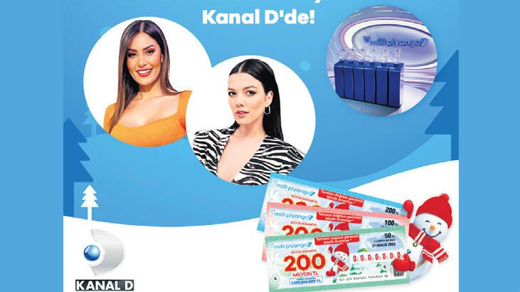 Büyük ikramiye çekilişi Kanal D’de