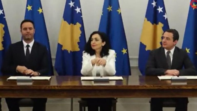 Kosova, AB’ye üyelik başvurusunu imzaladı