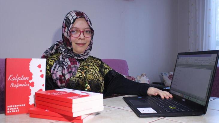 Tek parmağı ile hayata tutundu! Engeli onu yıldırmadı, ikinci üniversiteye başladı