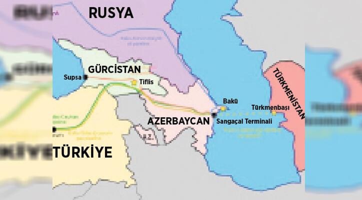 Türkmen doğal gazı Türkiye üzerinden Batı’ya taşınacak