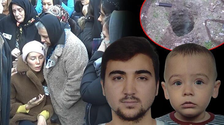 Annenin en zor anı! Kuyuya düşen eşi Aytuğ ve oğlu Batu’ya acı veda