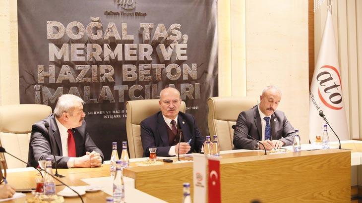 ATO Başkanı Baran: “Mesleki eğitim, doğal taş sektörünün katma değerli ihracatını artırır”