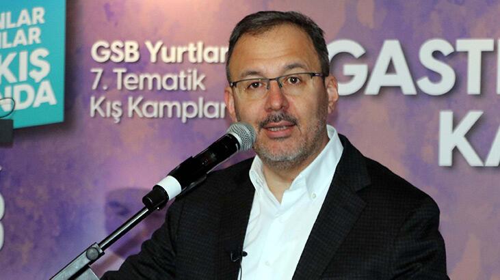 Bakan Kasapoğlu: Dünyanın en güçlü yurt altyapısına sahibiz