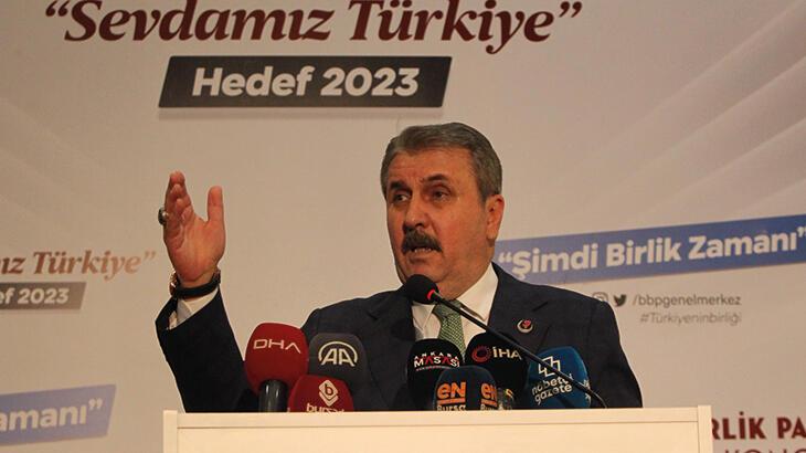 BBP Genel Başkanı Destici’den altılı masaya sert eleştiri