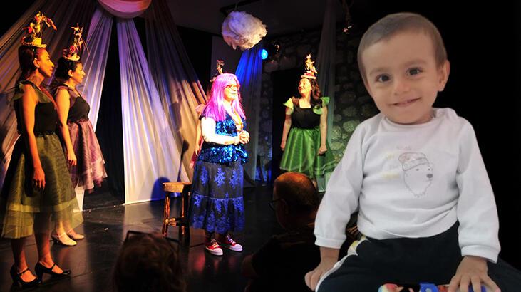 Gönüllülerden oluşan tiyatro, SMA’lı Göktuğ için sahne aldı