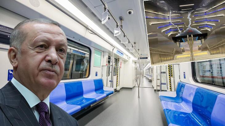 Kağıthane – İstanbul Metro hattı hizmete giriyor! Açılışını Cumhurbaşkanı Erdoğan yapacak