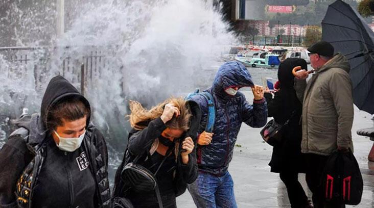 Meteoroloji’den 19 kent için fırtına uyarısı