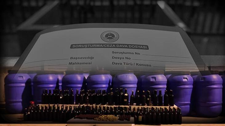 Sahte içkiyi TEKEL bayilerine sattılar