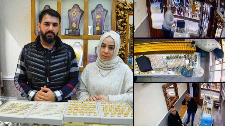 Vitrinden hırsızlık! Altınları alan en güvendikleri kişi çıktı