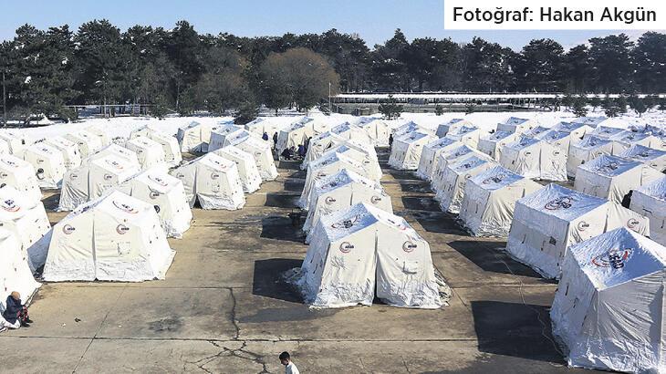Çadırkent’te en büyük gereksinim ısıtıcı ve iç çamaşırı