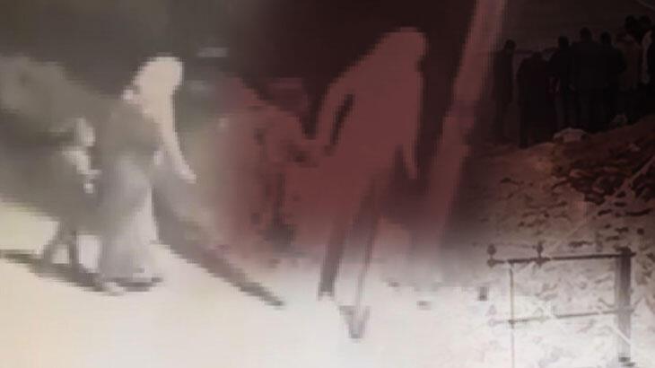 Cani anne kızını böyle ölüme götürdü! Boş arazide kan donduran görüntü