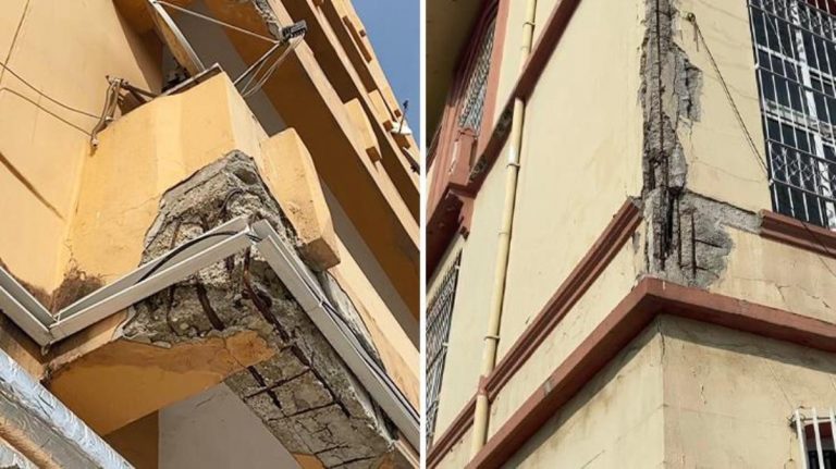 Cerrahpaşa ve Çapa’da endişelendiren görüntüler! Demirler paslanmış, duvarlar çatlak