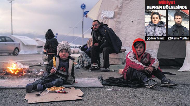 ‘Çöpleri yakarak ısınıyoruz’