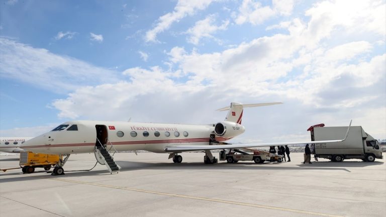 Cumhurbaşkanlığına ilişkin 2 uçak arama kurtarma ve sıhhat gruplarına tahsis edildi