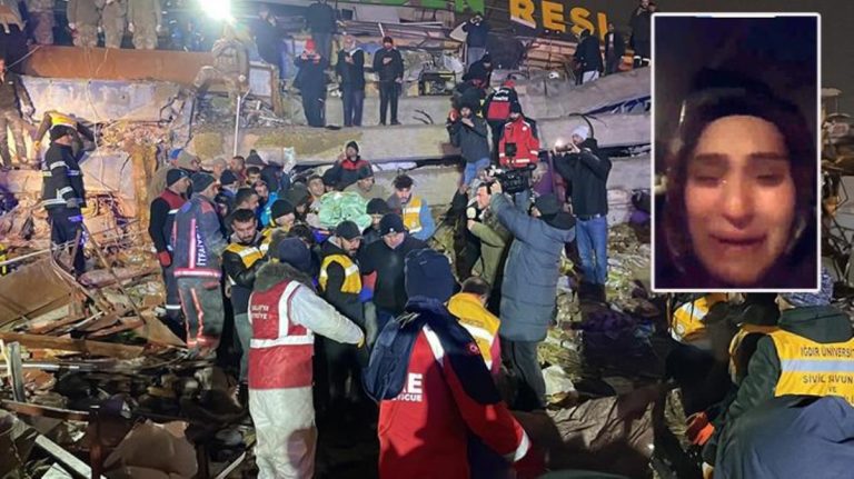 Depremzede 7.6’lık sarsıntının merkez üssü Elbistan’daki durumu gözyaşlarıyla anlattı: Taş üstünde taş kalmadı, Allah rızası için yardım edin