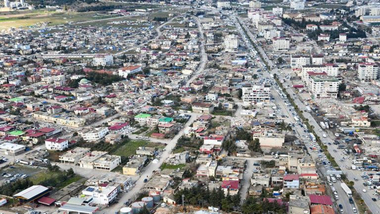 Gaziantep’in Nurdağı ilçesinde arama kurtarma çalışmaları tamamlandı