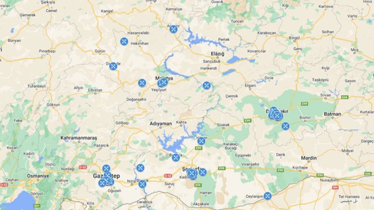 Google, sarsıntı bölgesindeki inançlı bölgeleri paylaştı