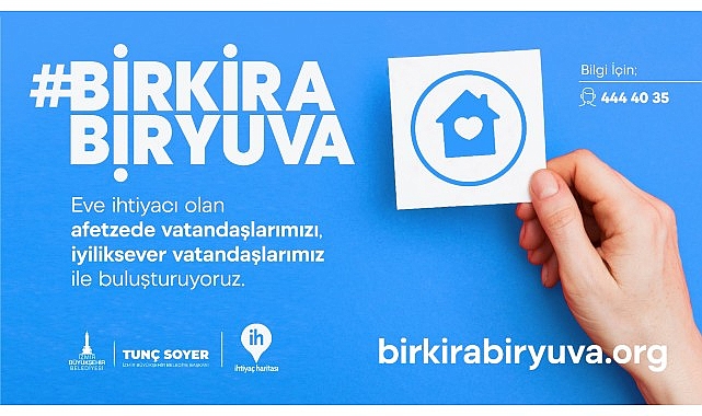 İzmir’de depremzedeler için “Bir Kira Bir Yuva” kampanyası başlatıldı