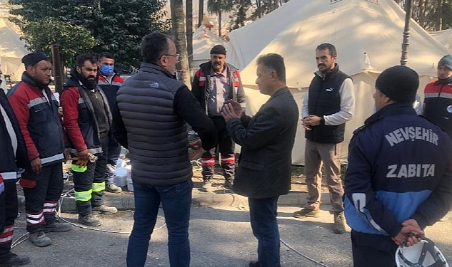 Nevşehir Belediye Lideri Dr. Mehmet Savran Hatay’da