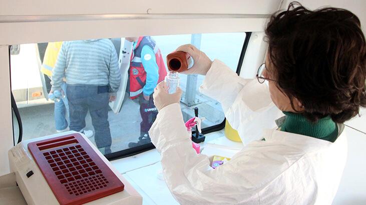 Sarsıntı bölgesinde salgın hastalıklara karşı taşınabilir teyakkuz