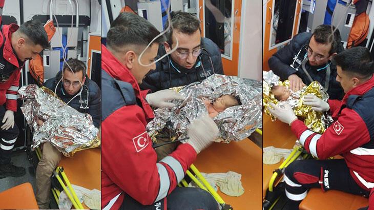 Sarsıntıda Yağız bebek mucizesi! Adeta ikinci kere doğdu