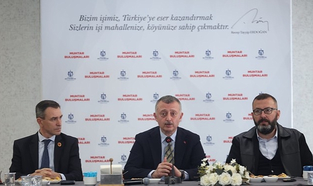 Lider Büyükakın, İzmitli muhtarlarla bir ortaya geldi