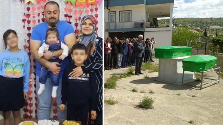 Depremden sonra yalnız kalmışlardı! İntihar eden baba ile vurduğu kızı yan yana toprağa verildi