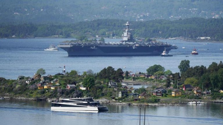 ABD’nin uçak gemisi NATO üyesi Norveç’te