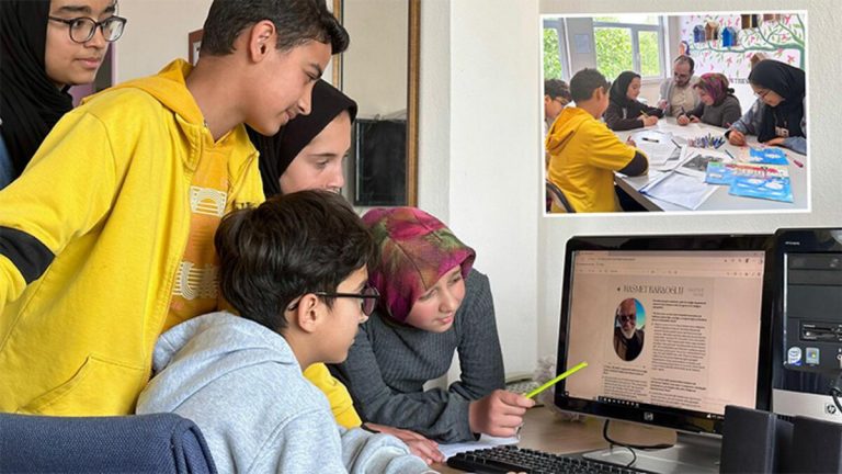 Köy okulu öğrencilerinden ‘Öğrence’ E-Dergi binin üstünde okuyucuya ulaştı