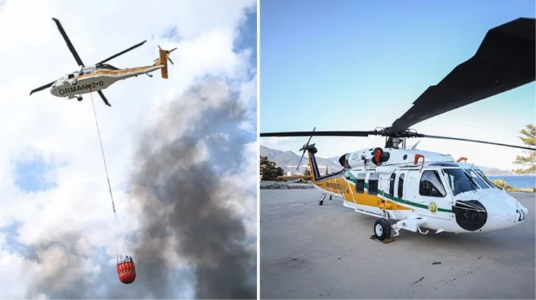 Orman yangınlarına karşı TUSAŞ T-70 helikopteri “Nefes” devrede! Özellikleriyle göz dolduruyor