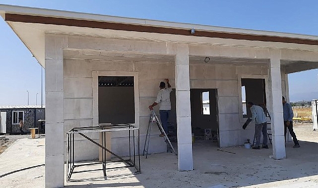 İslahiye Osmangazi Konutları’nda çalışmalar tam gaz
