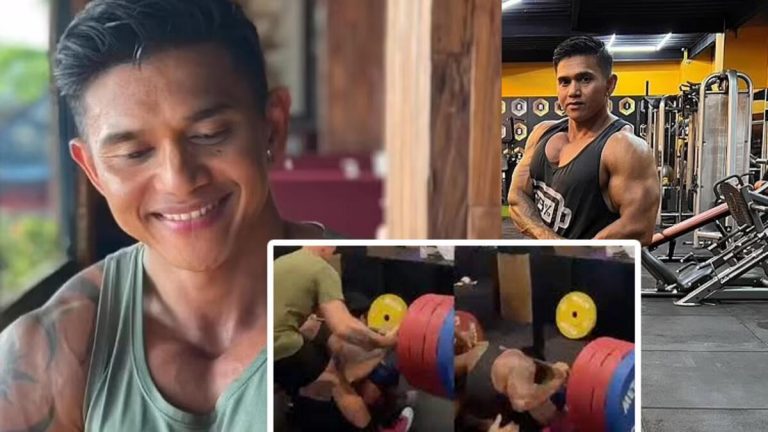 Ünlü fenomen Justyn Vicky kaldırdığı halterin altında kalarak can verdi!