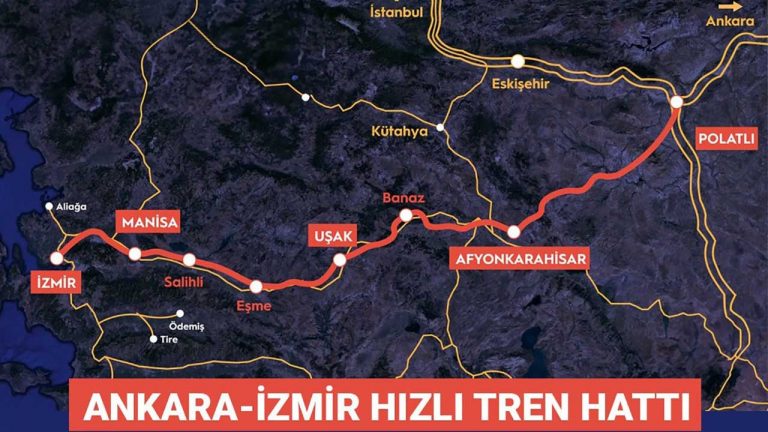 Ankara-İzmir Yüksek Hızlı Tren Hattı’nın açılış tarihi değişti