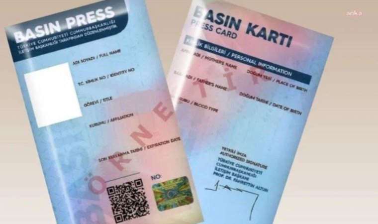 Bankalar dahil: Basın kartları resmi kimlik kartı yerine geçebilecek