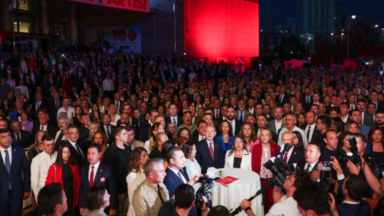 CHP’nin 100. yıl marşı ilk kez dinletildi